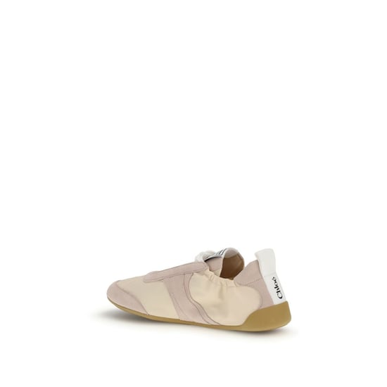 Zapatillas Deportivas de Nílon Beige Chloé - Image 3