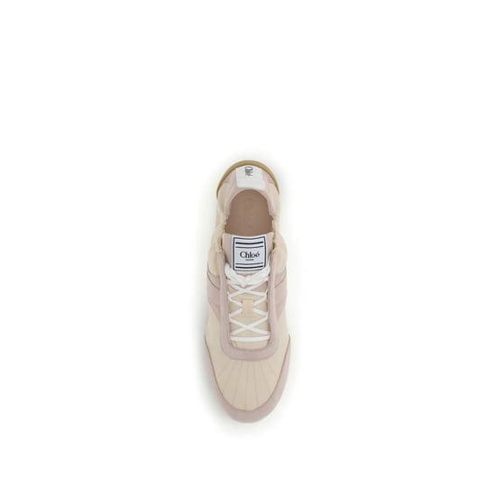 Zapatillas Deportivas de Nílon Beige Chloé - Image 4