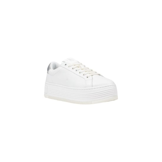 Zapatillas de plataforma de cuero plateado Calvin Klein Jeans - Image 2