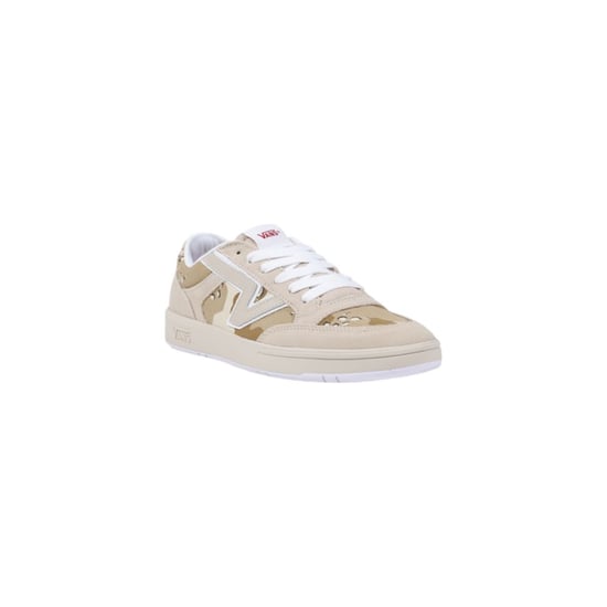 Zapatillas de Ante de Cuero Beige de Vans de Corte Bajo - Image 2