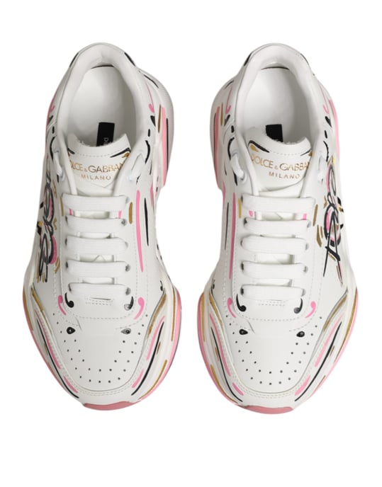 Zapatillas DAYMASTER Pintadas a Mano Multicolores de Dolce & Gabbana - Image 5