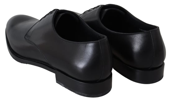 Zapatos hechos a mano SARTORIA de cuero negro Dolce & Gabbana - Image 5