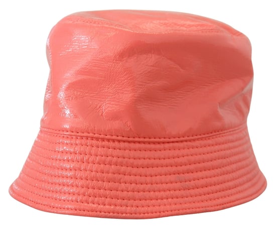 Gorra de cubo de mujer en piel sintética acolchada de durazno de Dolce & Gabbana - Image 5