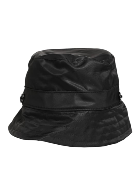 Sombrero de Cubo de Hombre de PVC Negro de Ala Ancha Dolce & Gabbana - Image 6