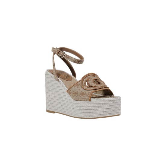 Guess Tacones Altos de Poliéster Beige - Image 2
