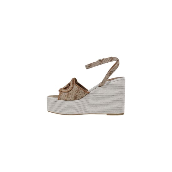 Guess Tacones Altos de Poliéster Beige - Image 3