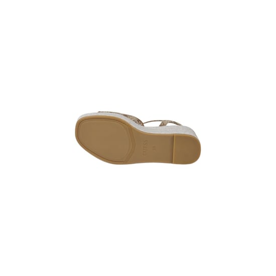 Guess Tacones Altos de Poliéster Beige - Image 5