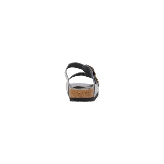 Zapatillas de cuero gris Birkenstock - Image 4