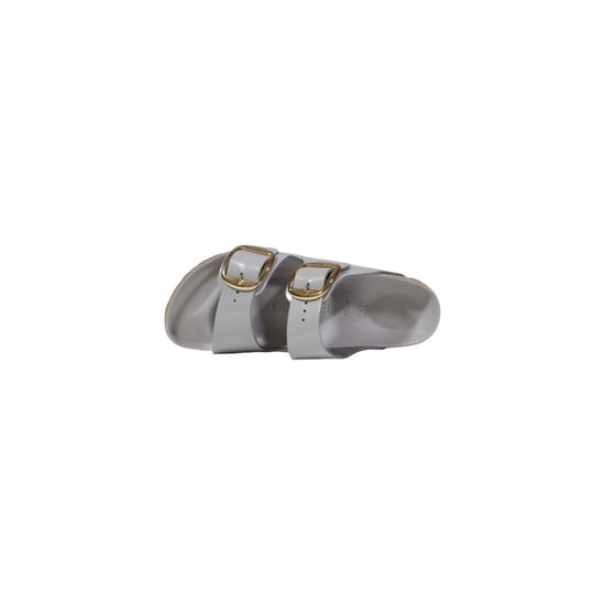 Zapatillas de cuero gris Birkenstock - Image 5