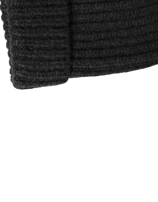 Gorro de Cachemira Negro Tejido Dolce & Gabbana para Hombre - Image 4