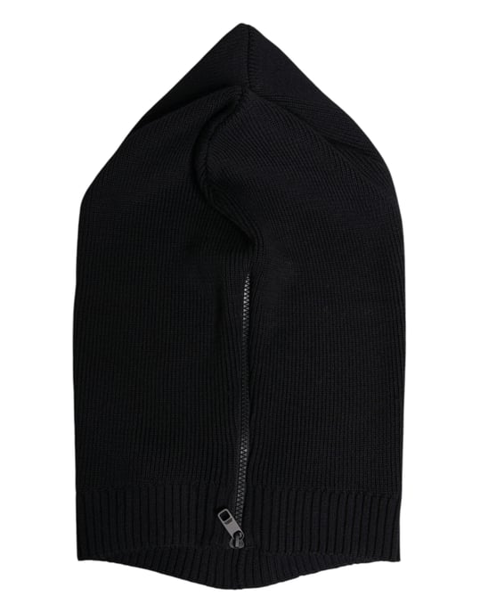 Gorro Balaclava de Lana Negra Dolce & Gabbana - Image 4