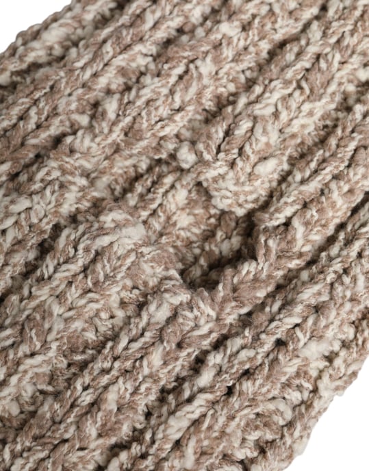 Gorro Balaclava de Lana Beige Tejido de Dolce & Gabbana - Image 4