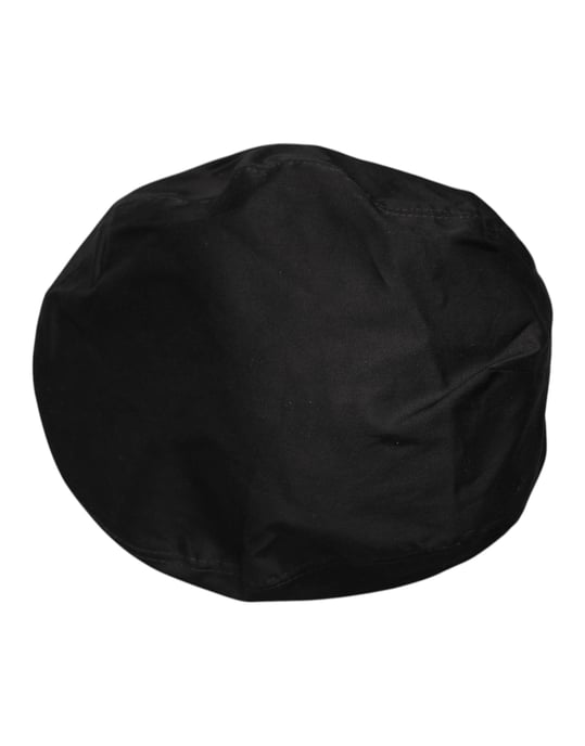 Gorra de Cabbie de Algodón Negro Dolce & Gabbana - Image 6