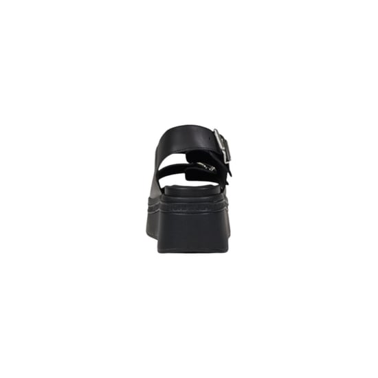 Sandalias de Plataforma de Cuero Negro Tommy Hilfiger Jeans - Image 4