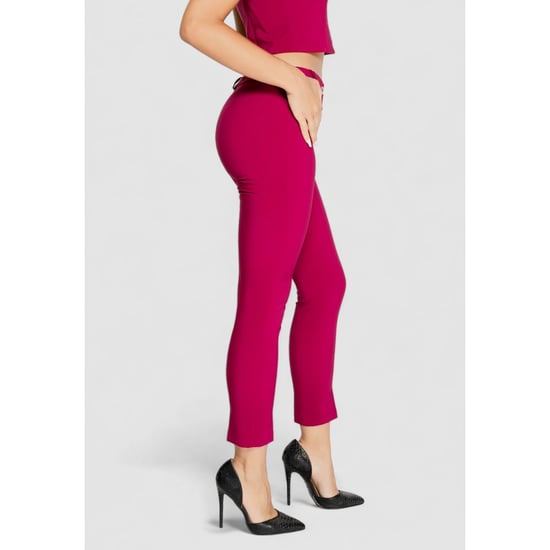 Pantalones Casuales de Poliéster Bordeaux Rinascimento - Image 5