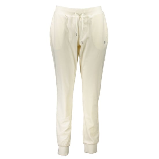 Pantalón de chándal de poliéster blanco para mujer de Guess Jeans - Image 1