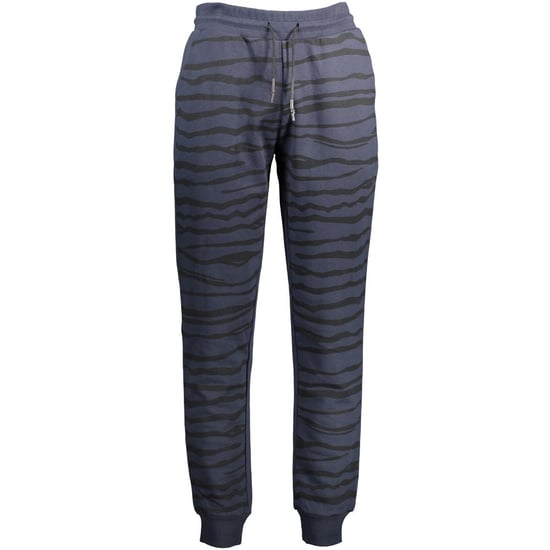 Pantalón de chándal para hombre Cavalli Class Blu de algodón - Image 1