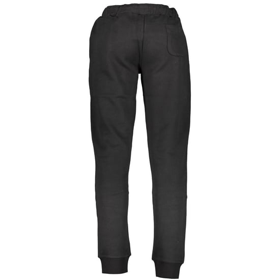 Pantalones de chándal para hombre de algodón negro La Martina - Image 2