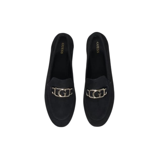 Guess Zapatillas de Plataforma de Cuero Negro - Image 5