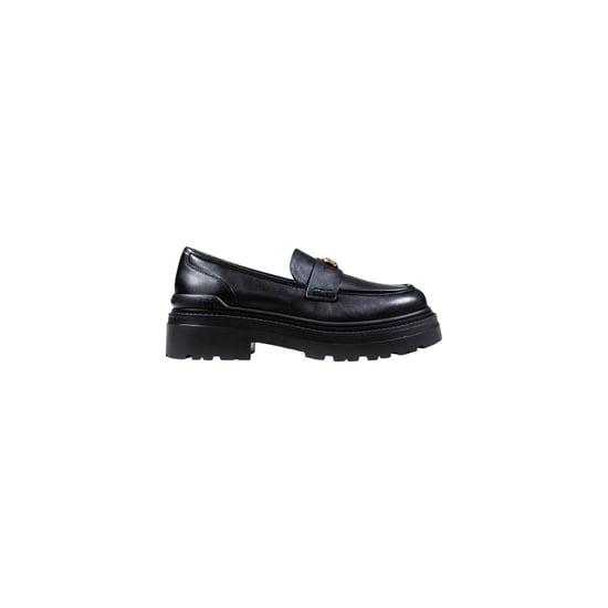 PINKO Zapatos de Tacón Plataforma de Cuero Negro - Image 1