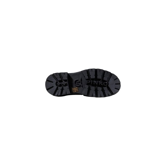 PINKO Zapatos de Tacón Plataforma de Cuero Negro - Image 5