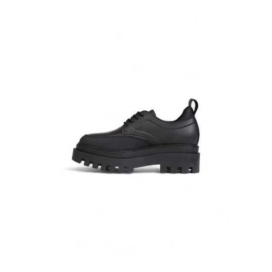 Calvin Klein Jeans Zapatos de Tacón Plataforma de Polietileno Negros - Image 3