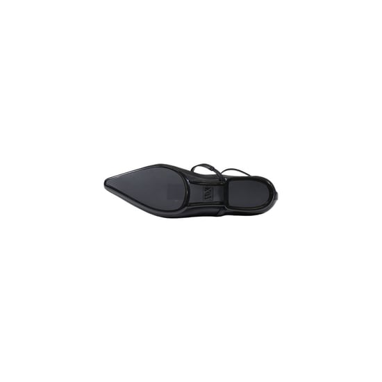 Zapatos de tacón de plataforma de poliéster negros de Armani Exchange - Image 5
