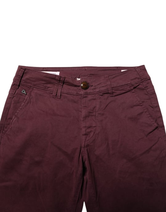 CYCLE Jeans de mezclilla de algodón elástico en marrón ajustados para hombre - Image 5