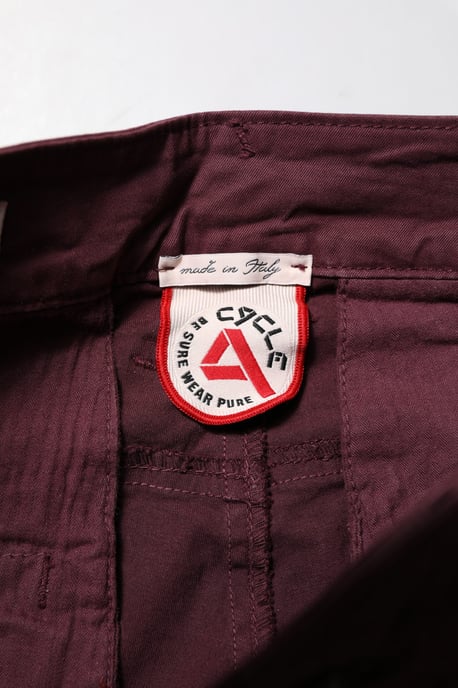 CYCLE Jeans de mezclilla de algodón elástico en marrón ajustados para hombre - Image 6