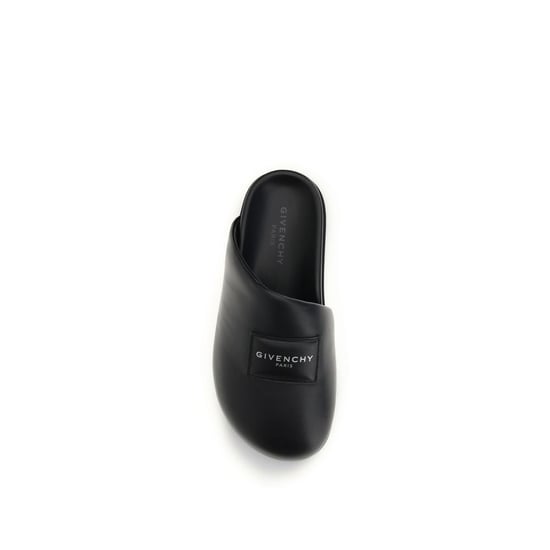 Mules Bos Taurus de Cuero de Ternera Negro de Givenchy - Image 4