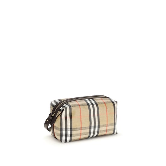 Billetera de algodón beige Burberry - Image 3