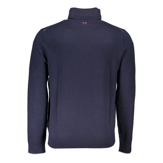 Suéter para hombres Napapijri Blue Tessuto - Image 2