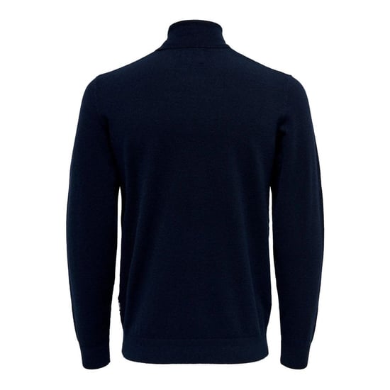 Only & Sons Suéter Azul de Poliéster con Cuello Alto - Image 2