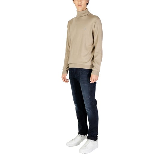 U.S. POLO ASSN. Suéter de cuello alto de algodón beige - Image 3