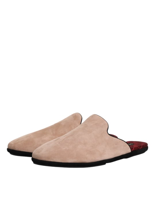 Zapatillas Planas de Ante Capra Beige de Dolce & Gabbana - Image 4