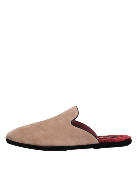 Zapatillas Planas de Ante Capra Beige de Dolce & Gabbana - Image 6