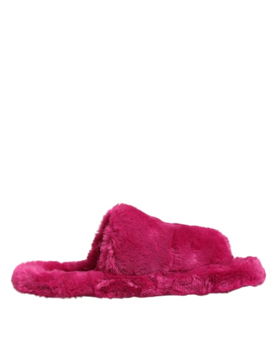 Dolce & Gabbana Sandalias Planas de Hombre en Acrílico Rosa con Piel Sintética - Image 1