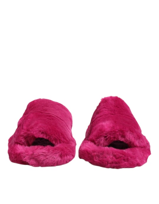 Dolce & Gabbana Sandalias Planas de Hombre en Acrílico Rosa con Piel Sintética - Image 2