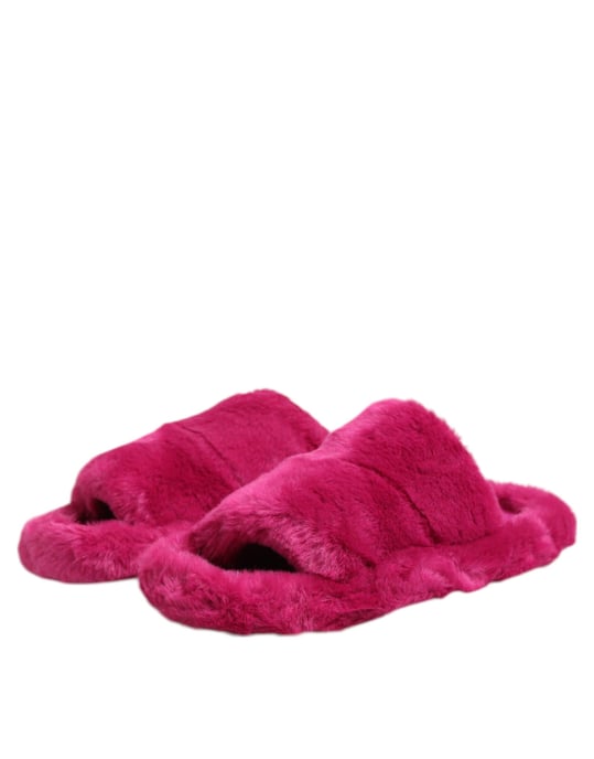 Dolce & Gabbana Sandalias Planas de Hombre en Acrílico Rosa con Piel Sintética - Image 4
