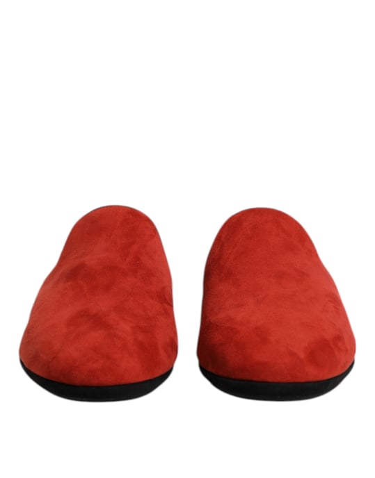 Zapatos Planos de Suede Naranja Dolce & Gabbana - Image 2