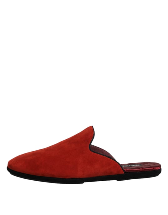 Zapatos Planos de Suede Naranja Dolce & Gabbana - Image 6