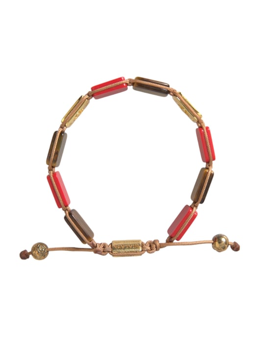 Pulsera para hombres Nialaya de ojo de tigre, coral rojo y plata 925 - Image 4