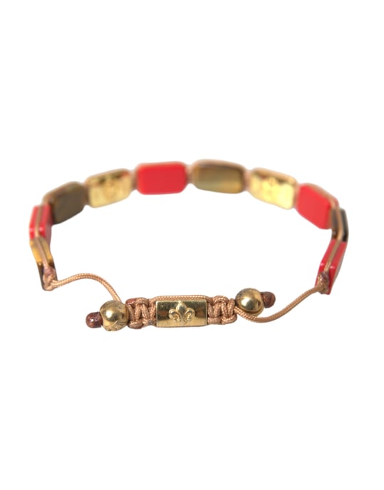 Pulsera para hombres Nialaya de ojo de tigre, coral rojo y plata 925 - Image 5