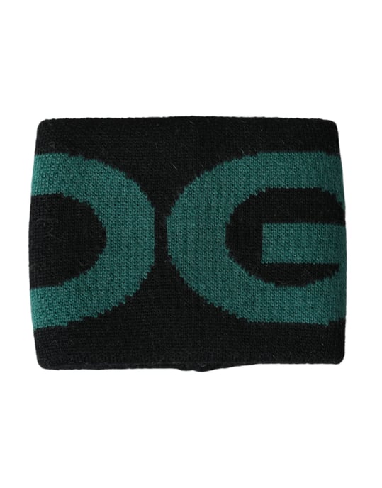 Pulsera Dolce & Gabbana Negra Verde de Lana con Logo #DGMILLENNIALS - Image 2