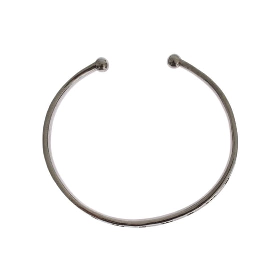 Nialaya Pulsera de Brazalete de Plata 925 con Rodio Gris - Image 4