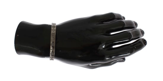 Nialaya Pulsera de Brazalete de Plata 925 con Rodio Gris - Image 6