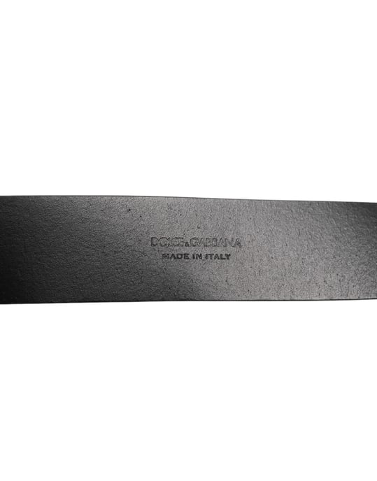 Llave de Clip de Cuero Marrón Dolce & Gabbana con Accesorios de Hebilla para Cinturón - Image 3