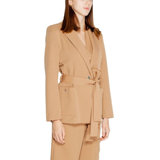 Blazer de poliéster beige Rinascimento - Image 4