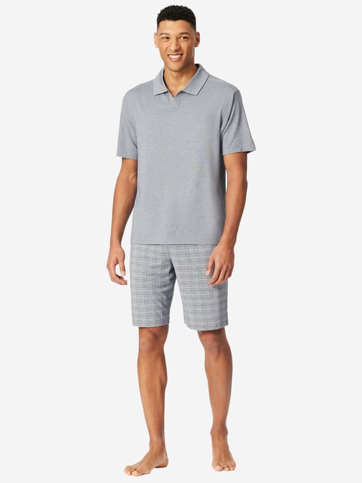 Schiesser Hombres Pijama Selected Premium Jacquard - Image 2