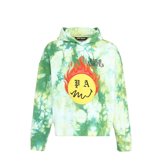 Sudadera de algodón bicolor Palm Angels - Image 1